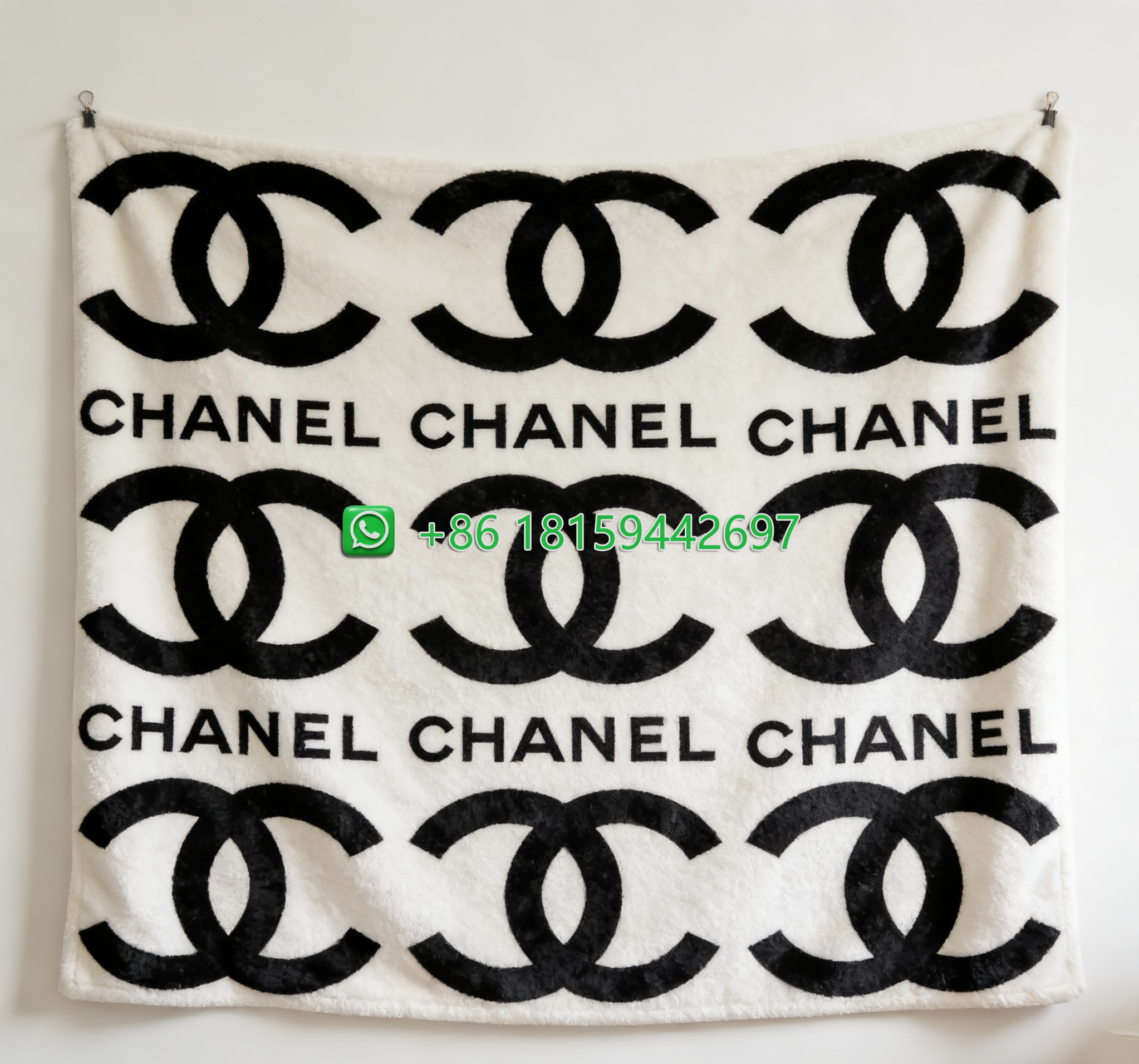 Chanel Throw Blankets